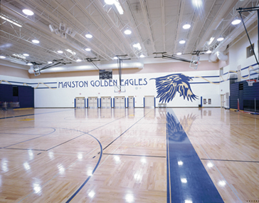 Mauston Gym Lighting